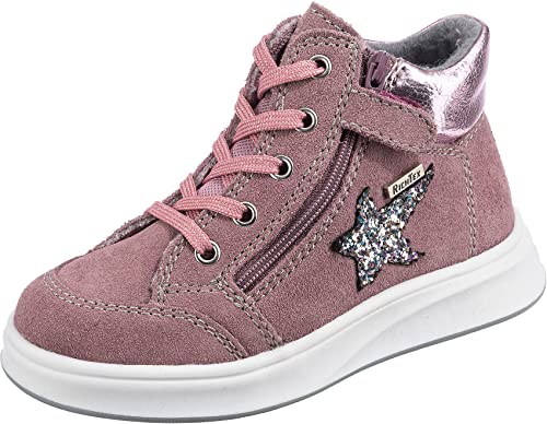 Richter Kinderschuhe Jungen Mädchen Laura Sneaker, Make up/Silver/Plane, 27 EU von Richter