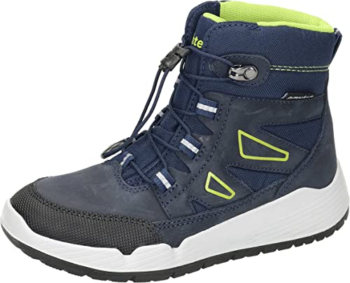 Richter Kinderschuhe RS-1 Schneestiefel, Black/Atlantic/Lime, 29 EU von Richter