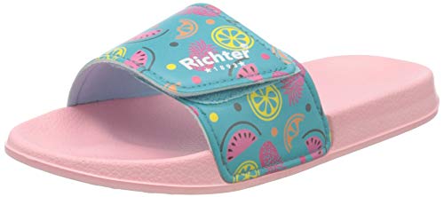 Richter Kinderschuhe Richterlette Sandale, Jade/Print Melon, 28 EU von Richter Kinderschuhe