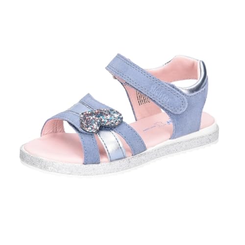 Richter Mädchen Sandalen Blau Leder-Synthetik, Größe:31, Farbauswahl:blau von Richter
