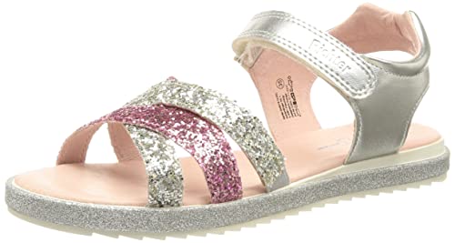 Richter Kinderschuhe Mädchen Romea Sandale, Silver Candy, 27 EU von Richter Kinderschuhe