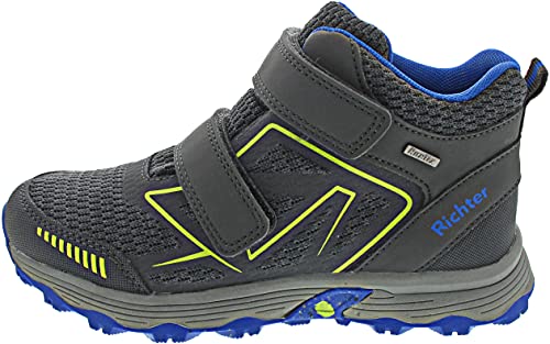 Richter Kinderschuhe TR-3 Straßen-Laufschuh, 6401vulcano/lime, 28 EU von Richter