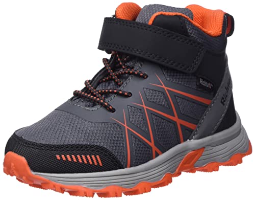 Richter Kinderschuhe TR-3 Straßen-Laufschuh, Vulcano/Black/orange, 28 EU von Richter