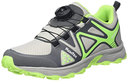 Richter Kinderschuhe Jungen Tr-5 Straßen Laufschuh, Li Grey Vulca N Lime, 29 EU von Richter