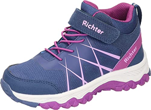 Richter Kinderschuhe Tanos Straßen-Laufschuh, Nautical/Magenta/VIO, 30 EU Weit von Richter