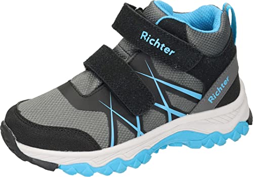 Richter Kinderschuhe Tanos Straßen-Laufschuh, ash/Black/Pool, 25 EU Weit von Richter