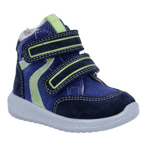 Richter Kinderschuhe Timmy Lauflernschuh, Marine/Nautical/Kiwi, 26 EU von Richter