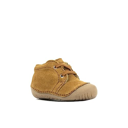 Richter Kinderschuhe Unisex Baby Richie Lauflernschuh, Cognac, 17 EU von Richter