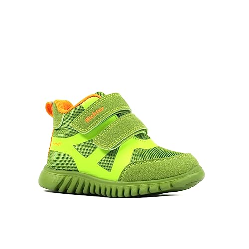 Richter Kinderschuhe Wallaby Sneaker, Cactus/Lime/neonoran, 27 EU von Richter