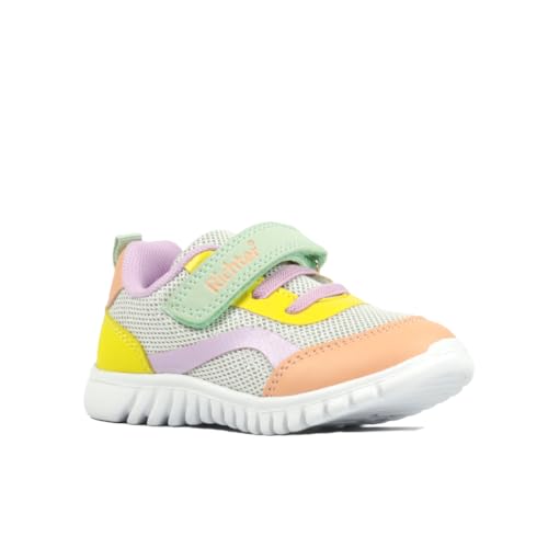 Richter Kinderschuhe Wallaby Sneaker, Creme Multi, 31 EU von Richter