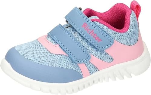 Richter Kinderschuhe Mädchen Wallaby Sneaker, Ice Powder, 32 EU Weit von Richter