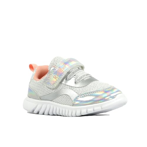 Richter Kinderschuhe Wallaby Sneaker, Silver, 36 EU von Richter