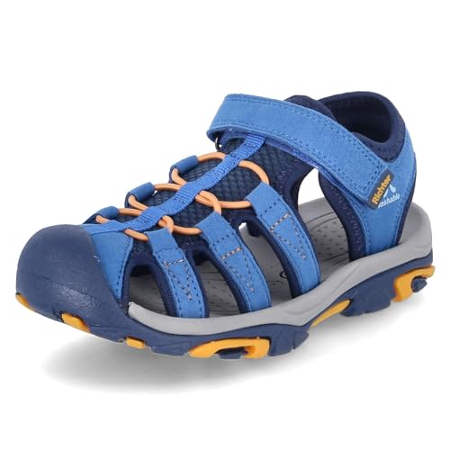 Richter Kinder Outdoorsandalen Blau Textil, Größe:33, Farbauswahl:blau von Richter