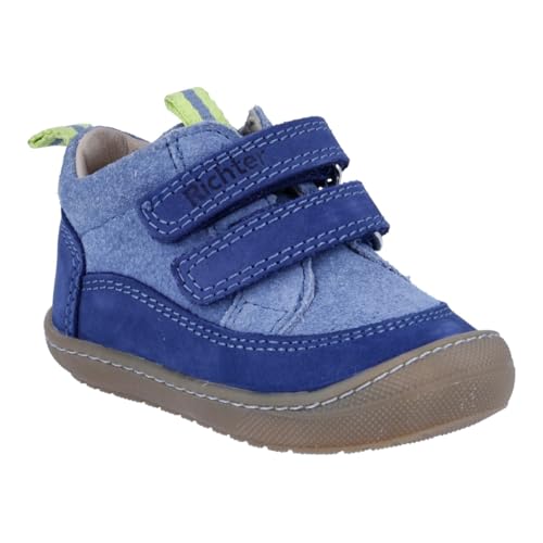 Richter Kinderschuhe Baby-Jungen Maxi Lauflernschuh, Nautical/Infinity, 24 EU von Richter