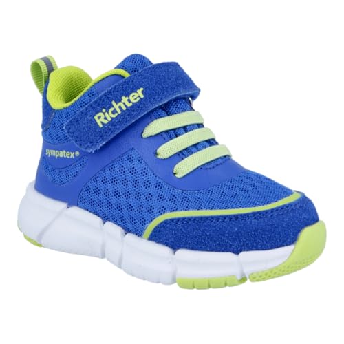 Richter Kinderschuhe Baby-Jungen Wallaby 2.0 Sneaker, Lagoon/Cobalt/Lime, 24 EU Richter Kinderschuhe Baby-Jungen Wallaby 2.0 Sneaker, Lagoon/Cobalt/Lime, 24 EU von Richter Kinderschuhe