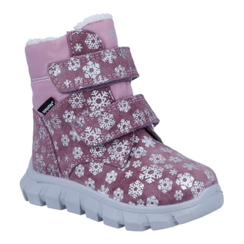 Richter Kinderschuhe Baby-Mädchen Snow Mini Schneestiefel, Mauve, 24 EU von Richter