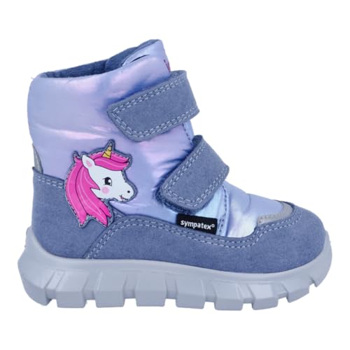 Richter Kinderschuhe Baby-Mädchen Snow Mini Winterstiefel, Ice/Ice-Rose(Magic), 23 EU von Richter