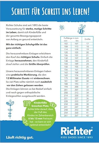 Richter Bio Sandale, Weiß, 41 EU von Richter