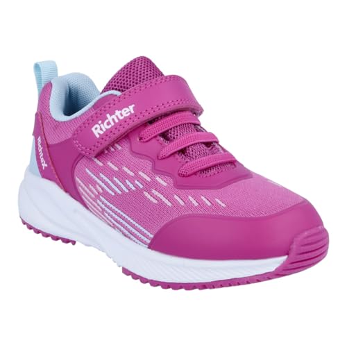 Richter Kinderschuhe Buddy Sneaker, Fuchsia/Turquise, 31 EU von Richter