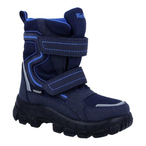Richter Kinderschuhe Davos Winterstiefel, Atlantic/silv/Lagoon, 30 EU von Richter