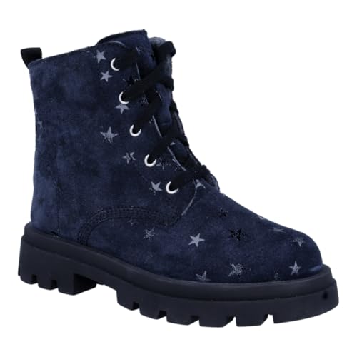 Richter Kinderschuhe Jolie Stiefelette, Marine (Print Stars), 36 EU von Richter