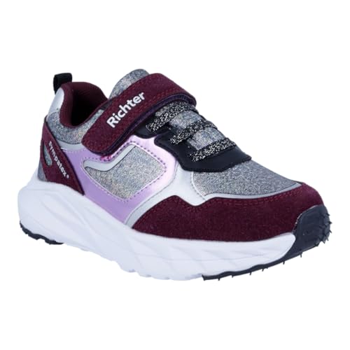 Richter Mädchen Jumper Sneaker, Lady Black L SIL Orc, 32 EU von Richter