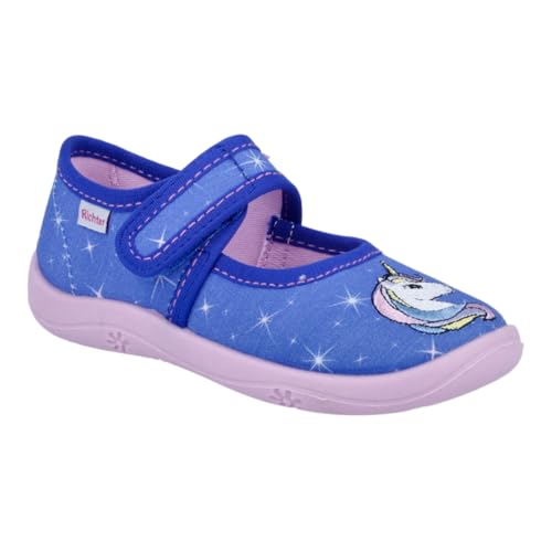 Richter Kinderschuhe Jungen Mädchen Mia Hausschuh, Delft(Pr.Stard.St.Un, 26 EU von Richter