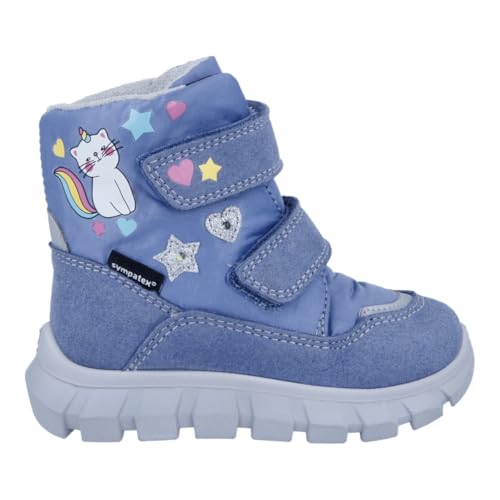 Richter Kinderschuhe Jungen Mädchen Snow Mini Winterstiefel, Infinity (Print cat), 27 EU von Richter