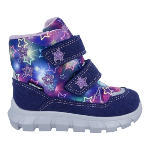 Richter Kinderschuhe Jungen Mädchen Snow Mini Winterstiefel, Nautical/Multi/Lilac, 26 EU von Richter