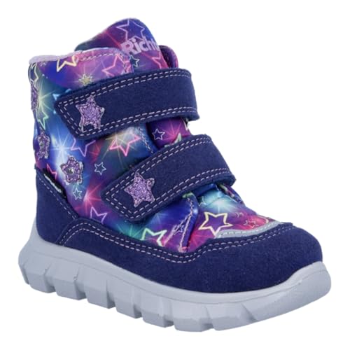Richter Kinderschuhe Jungen Mädchen Snow Mini Winterstiefel, Nautical/Multi/Lilac, 27 EU von Richter