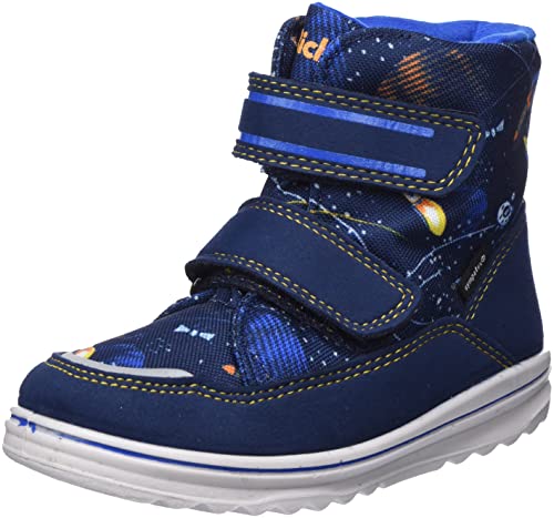 Richter Kinderschuhe Jungen Snow Schneestiefel, Nautical Prin Space, 22 EU von Richter