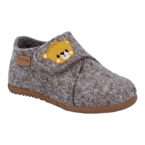 Richter Kinderschuhe Jungen Unisex Kinder Filzi Hausschuh, Chestnut, 26 EU von Richter