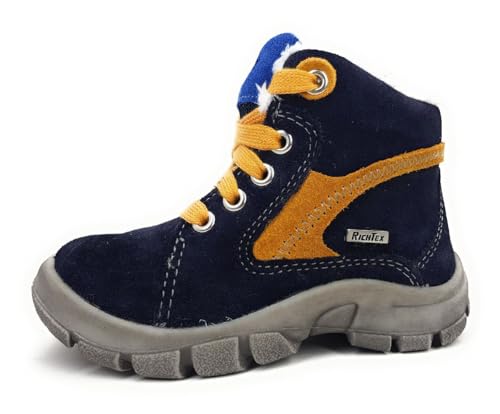 Richter Kinderschuhe Kleinkinder Lauflern Halbschuhe Lauflernschuh Blau Freizeit, Schuhgröße:23 EU von Richter