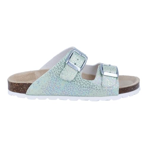 Richter Kinderschuhe Mädchen Bios Flache Sandale, Mint, 37 EU Richter Kinderschuhe Mädchen Bios Flache Sandale, Mint, 37 EU von Richter