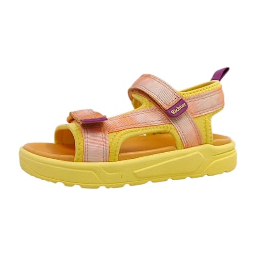 Richter Kinderschuhe Mädchen Sandaletten Gelb Freizeit, Schuhgröße:26 EU von Richter