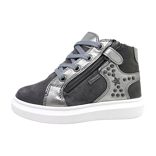 Richter Kinderschuhe Mädchen Schnürstiefel Grau Freizeit, Schuhgröße:34 EU von Richter