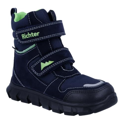 Richter Kinderschuhe Snow 2.0 Winterstiefel, Navy/Apple/Black, 25 EU von Richter
