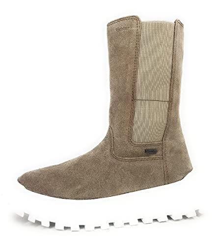 Richter Kinderschuhe Mädchen Stiefel Reißverschluss Grün Freizeit, Schuhgröße:37 EU von Richter