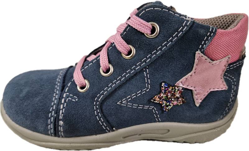 Richter Sneaker Kinderschuh 0428 341 6701 Lederschuh Boots Gr. 24 Schnürschuh aus echtem Leder von Richter