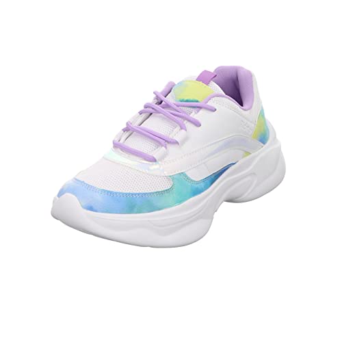 Richter Sneaker reflektierende Details Synthetikkombination Kinderschuhe Gemustert schnürschuh Halbschuh von Richter