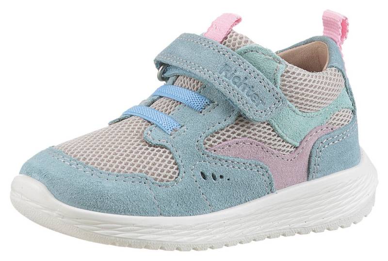 Richter Timmy WMS: Mittel Sneaker Klettschuh mit praktischem Gummizug, Größenschablone zum Download von Richter