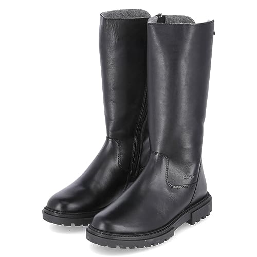 RichterKinderschuhe Klara Halblange Stiefel, Black, 34 EU von Richter