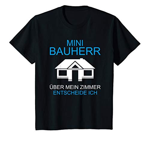 Kinder Kleiner Bauherr T Shirt Geschenk Richtfest Hausbau Bau Shirt T-Shirt von Richtfest Bauherrin T Shirts Bauherr T Shirts