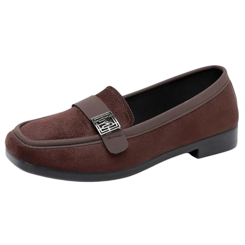 Mokassins Damenschuhe Sommer Loafers Wanderschuhe Elegant Lässig Rutschfest Schuhe Damen Mokassins Outdoor Leichte Geschlossene Sandalen Vorne Damen Wanderschuhe, Kaffee, 35 EU Mokassins Damenschuhe Sommer Loafers Wanderschuhe Elegant Lässig Rutschfest Schuhe Damen Mokassins Outdoor Leichte Geschlossene Sandalen Vorne Damen Wanderschuhe, Kaffee, 35 EU von Richymfa