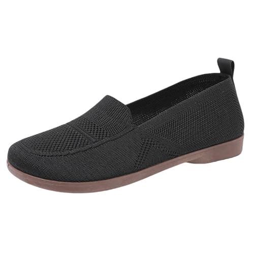 Niedrige Schuhe Damen Sommer Loafers Turnschuhe Vintage Weiche Leichte Damenschuhe Loafers Flache Flache Wanderschuhe Walking-Sneaker, Schwarz , 36 EU Niedrige Schuhe Damen Sommer Loafers Turnschuhe Vintage Weiche Leichte Damenschuhe Loafers Flache Flache Wanderschuhe Walking-Sneaker, Schwarz , 36 EU von Richymfa