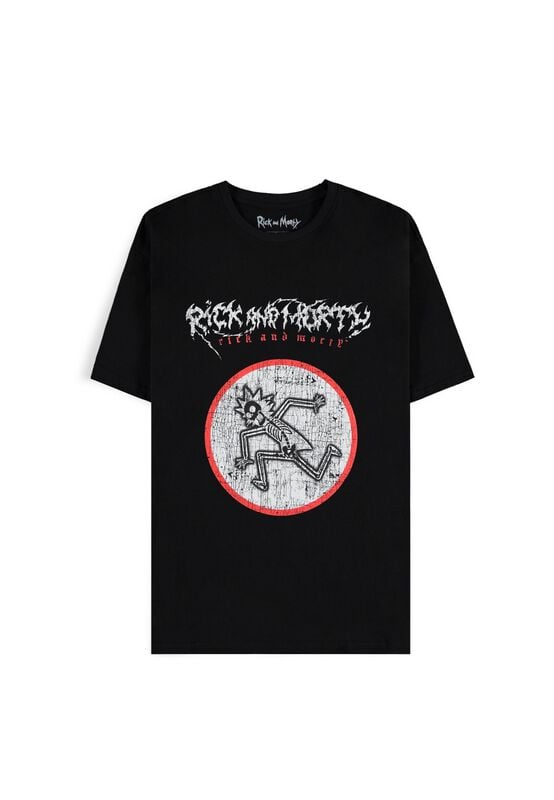 Rick And Morty Rick - Tribute T-Shirt schwarz in M von Rick And Morty