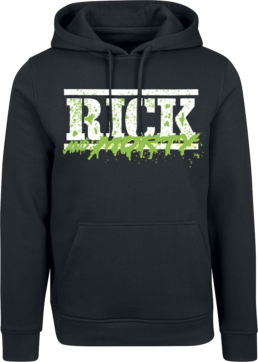 Rick And Morty Season 6 Kapuzenpullover schwarz in M von Rick And Morty