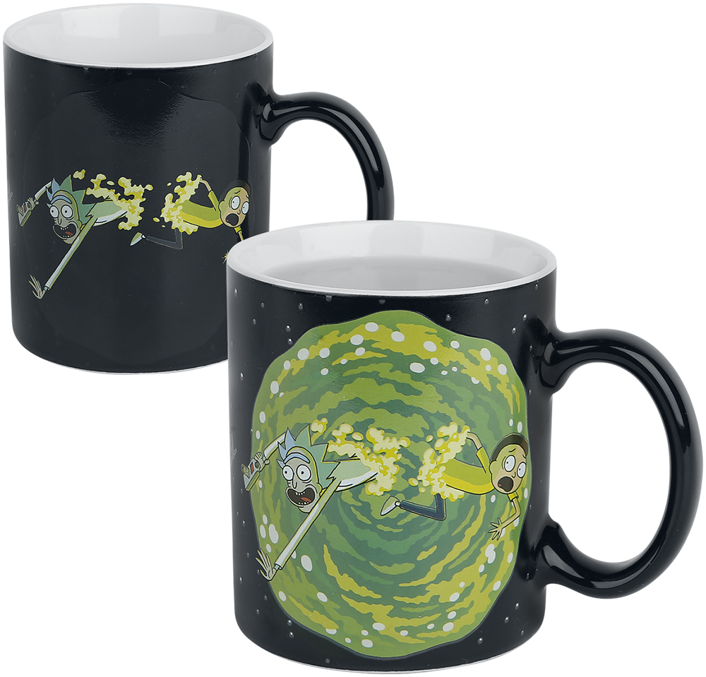 Rick And Morty Tasse - Portal - Tasse mit Thermoeffekt - multicolor - Lizenzierter Fanartikel Rick And Morty Tasse - Portal - Tasse mit Thermoeffekt - multicolor - Lizenzierter Fanartikel von Rick And Morty