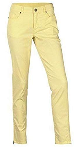 Rick Cardona Hose Stretchhose Damen Gelb Gr. 36 von Rick Cardona