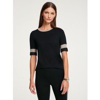 Witt Weiden Damen Rundhals-Shirt schwarz von heine